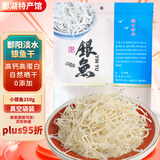 银鱼干江西鄱阳特产级淡水无盐自然晒干生鲜鱼干干货送礼礼盒 淡水无盐 小银鱼250g真空袋装-9.5成干4-6厘米