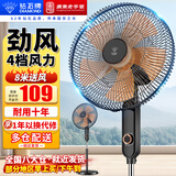 钻石牌（DIAMOND）电风扇家用落地扇办公室立式风扇客厅大风量定时遥控机械摇头风扇 14寸五叶【机械款】