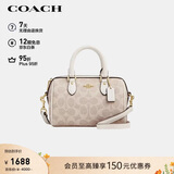蔻驰（COACH）【品牌直供】女士ROWAN手提单肩斜挎包波士顿包CW329女神节礼物