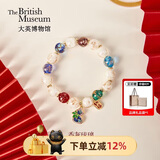 大英博物馆东方梦境香灰琉璃景泰蓝葫芦手链手串送女生礼物