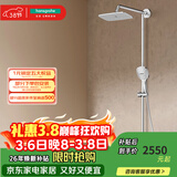 汉斯格雅（Hansgrohe） 双飞雨淋浴恒温花洒大顶喷浴缸龙头花洒套装 26777007