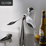 CLITON手动开瓶器 平衡不倒翁金属小鸟啤酒起瓶器解压创意摆件礼物