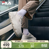 FILA 斐乐官方【杨幂同款】女ROCK摩登帆布鞋2025年时尚休闲运动鞋