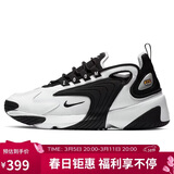 耐克NIKE 女子 休闲鞋 气垫  ZOOM 2K 运动鞋 AO0354-100白36