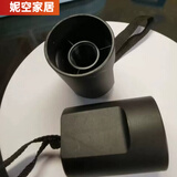 FANCYCHIC通用折叠雨伞手柄太阳伞把手一个装修零配件配件零件散件把头伞柄 伞柄配件-16MM内孔胶漆-1个