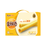 康师傅蛋卷鸡蛋卷饼干糕点儿童休闲零食礼盒28%含蛋0添加水奶油味384g