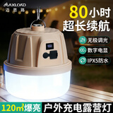 迈思路（MAX LOAD）充电照明灯户外超亮强光LED帐篷挂灯夜市摆地摊露营灯家用灯泡