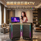 先科家庭ktv音响套装点歌机一体机家用卡拉ok户外k歌唱歌全套设备广场舞音响带显示屏麦克风视频点唱机 品质|【私模家庭影院】22吋屏12吋低音