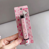 貝印日本KAI进口贝印hello kitty儿童指甲剪指甲刀防飞溅女成人指甲钳 樱花粉色-M 日本制(Kitty挂坠款)