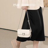 妙迪新款百搭链条斜挎包轻奢小众高级精致通勤腋下包生日母亲节礼物