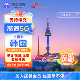 韩国电话卡5G高速无限流量手机上网卡首尔济州岛旅游SIM卡 1天 1GB /天4G流量 赠卡针 上网卡