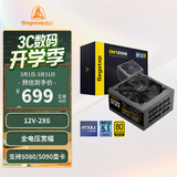 鑫谷（segotep）GM1250W ATX3.1金牌全模组电源（12V-2X6支持5080/5090显卡/全电压宽幅/台式电脑游戏主机箱电源）