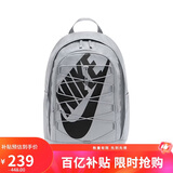 耐克（NIKE）男女双肩包背包 大容量旅行包电脑书包休闲包DV1296-012 灰色
