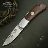 FALLKNIVEN QUALITY KNIVES原装进口瑞典fk高硬度粉末钢高端收藏把玩折叠刀便携礼品刀锋利刀 TK3ic Elmax 沙漠铁木手柄