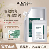 德玛贝尔（DERMABELL）海藻水光软膜补水保湿凝胶面膜粉女神礼盒1000g+100g母亲节