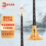 宏艺凤鸣（HongYiFengMing）专业乌木降B金碗送哨片成人入门初学教程乐器全套