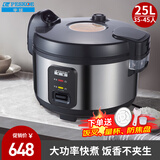 半球（PESKOE）商用电饭煲 大容量电饭锅老式保温蒸米饭锅食堂酒店饭店专用电饭锅 【适用35-45人】 25L