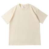 凡客诚品vancl 短袖T恤全棉圆领夏装男女同款 奶杏色 2XL （建议150-180斤）