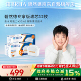 碧然德（BRITA）家用净水壶 滤水壶滤芯 MAXTRA+LE 专家滤芯 12枚装（本品加附件6个共计12个非18枚）