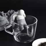 贝净洁泡茶神器小人茶漏创意茶叶过滤器不锈钢滤网滤茶器办公室喝茶 泡茶小人