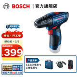 博世（BOSCH） 手电钻充电电钻电动螺丝刀锂电池家用工具箱全套套装GSR120-LI 【2.0Ah×1块电池】