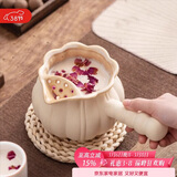 八千行围炉煮茶壶陶瓷侧把烤奶罐罐大容量室内户外煮茶器具可明火烧水壶