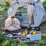 骆驼（CAMEL）野餐垫户外露营帐篷防潮垫郊游防水坐垫加厚173CALP001打地铺