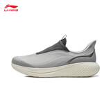 李宁SOFT GO 3 SLIP ON柔软舒适潮流休闲鞋男26新款百搭运动鞋AGLW009 灰色AGLW009-2 40