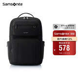 新秀丽（Samsonite）电脑包双肩包商务背包笔记本包休闲都市36B*09019 黑色 16英寸 