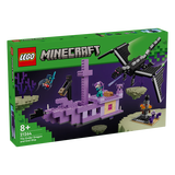 乐高（LEGO）积木拼装我的世界21264 末影龙与末地船男孩儿童玩具生日礼物