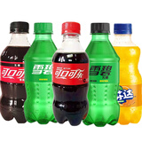 可口可乐可选规格300ml/瓶瓶装 可口可乐小瓶碳酸饮料批发聚会 雪碧300ml*6瓶装