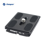 富图宝QAL-50云台快装板 单反云台配件 快装平台板 经典黑