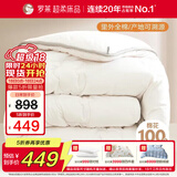 罗莱家纺 棉被 100%全棉新疆棉花被子 纯棉保暖加厚冬被芯 重约9.1斤