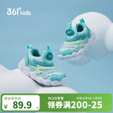 361°儿童学步鞋春秋男女童软弹毛毛虫鞋运动宝宝鞋 绿27