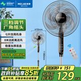 美菱（MeiLing）电风扇/落地扇 六叶大风量立式节能省电风扇/交流定频风扇家用轻音摇头扇遥控定时FS-40RC（6）