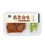 七鲜 香葱香菜拌牛肉110g
