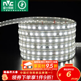 雷士（NVC）灯带LED灯带多米装吊顶霓虹高亮贴片灯带暗槽辅助灯条 1米-60珠-正白8W/米-自购连接头 550lm/米