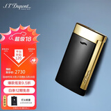 都彭法国都彭打火机SLIM7纤薄炬式防风深黑27708 男士礼物高端