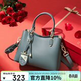 红蜻蜓（RED DRAGONFLY）2026新款包包女包牛皮斜挎单肩包手提包送妈妈生日礼物礼盒装