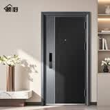 顾好甲级防盗门安全门入户门机械锁子母门霸王锁体可定制搭配指纹锁 2050*860/960 机械锁