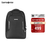 新秀丽（Samsonite）电脑包男士双肩包商务背包男包商务精英BP0*09010黑色16.5容量