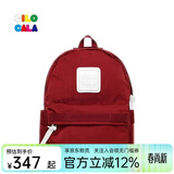 CILOCALA女包S号登山包轻便双肩包女小背包防泼水旅行包背包休闲减龄书包 AZUKI红豆沙S小号