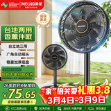 美菱（MeiLing）电风扇/落地扇/平面扇家用立式摇头电扇 轻音柔风台式桌面小型大风量节能 香薰风扇MPF-DL29456