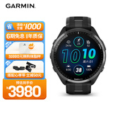 佳明（GARMIN）Forerunner965铁三跑步游泳滑雪户外运动智能手表男女表极夜黑