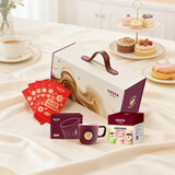 COSTA鸿运福满咖啡礼盒混合口味即溶咖啡+马克杯组合送礼佳选