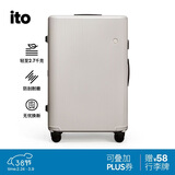 ITO行李箱PISTACHIO拉杆箱男女旅行箱大容量托运箱烟白28英寸