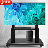津赢移动电视支架40-100英寸大屏电视机支架落地电视推车视频教学会议一体机显示器立式电视挂架