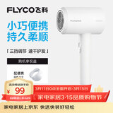 飞科 FLYCO 电吹风机宿舍用 柔风负离子恒温护发 家用冷热大风量快速干发吹风筒FH6290 1800W