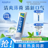 云南白药【采销推荐】经典薄荷护龈牙膏 改善牙龈问题 祛牙垢清新口气210g