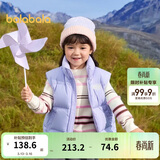 巴拉巴拉童装儿童羽绒马甲2025新款冬装男女童亲子装保暖外套羽绒服简约潮